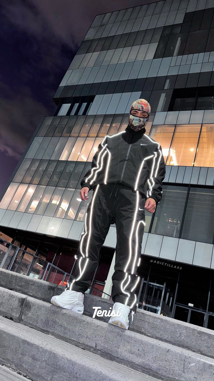 Nike Sportswear Reflective Track Jacket y Pants look 2