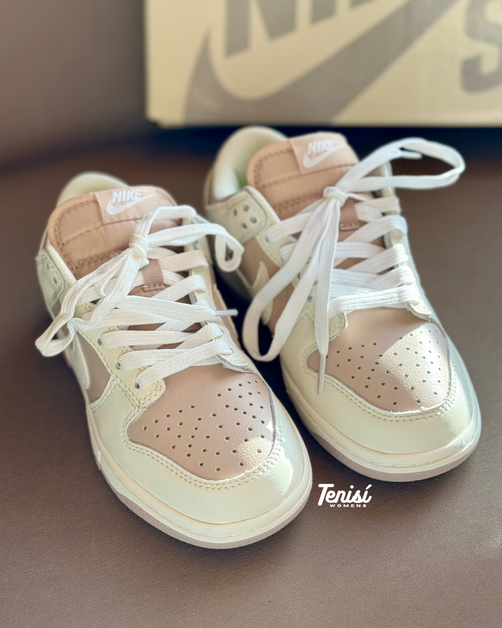 Tenis Nike Dunk Low Beige Sail con pago contra entrega
