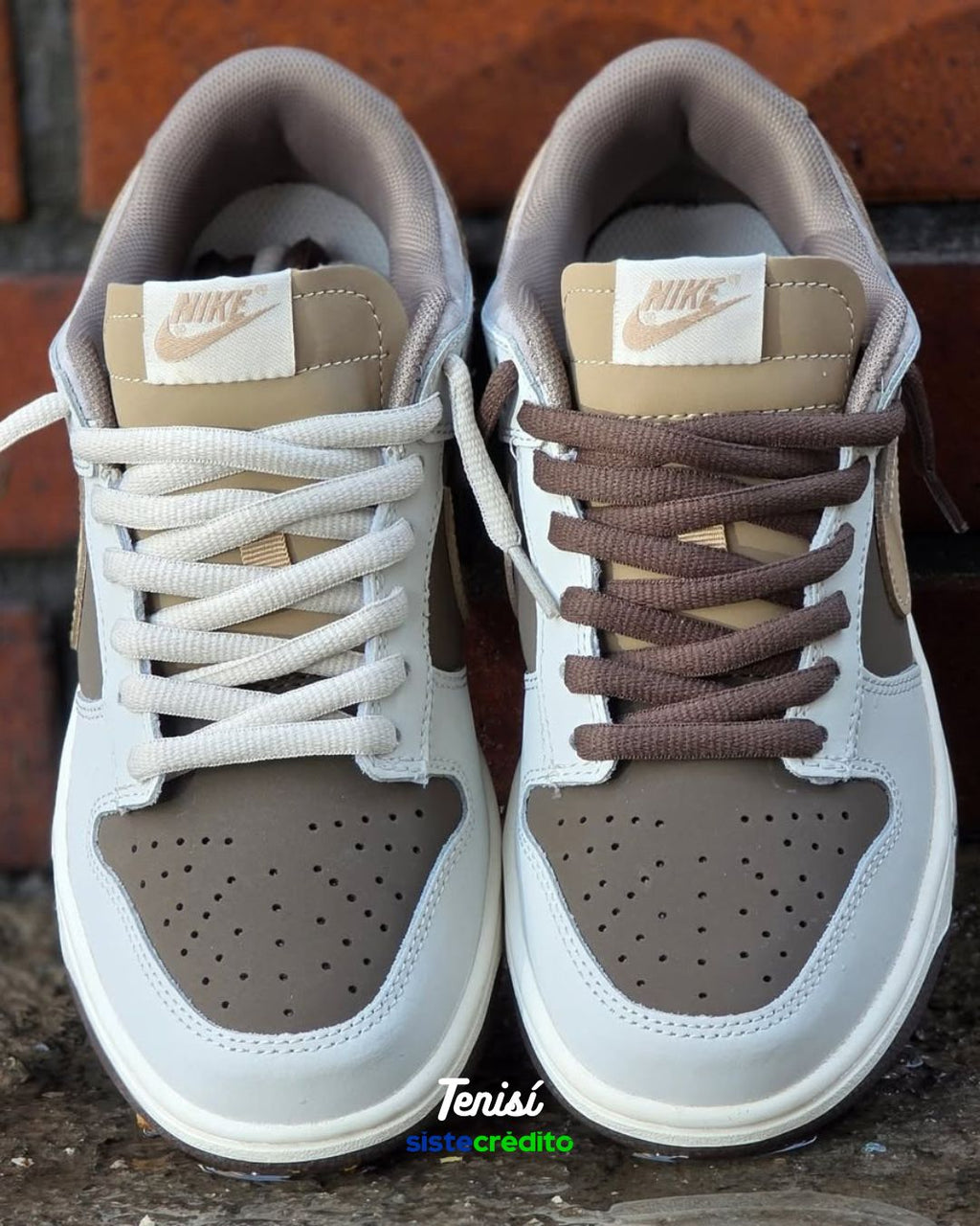 "Suela Nike Dunk Osito original vista inferior"