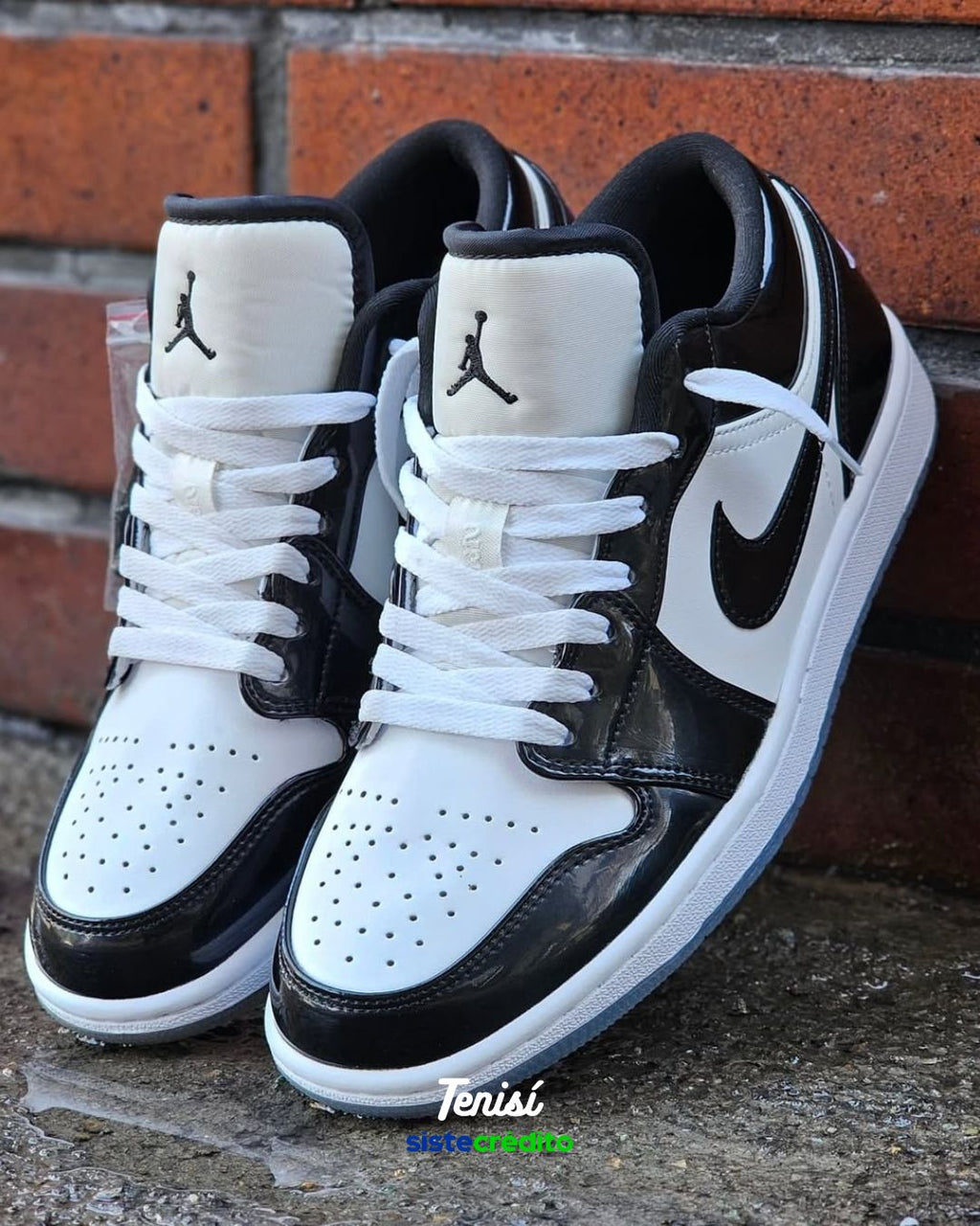 Nike Jordan Concord Panda en blanco y negro premium