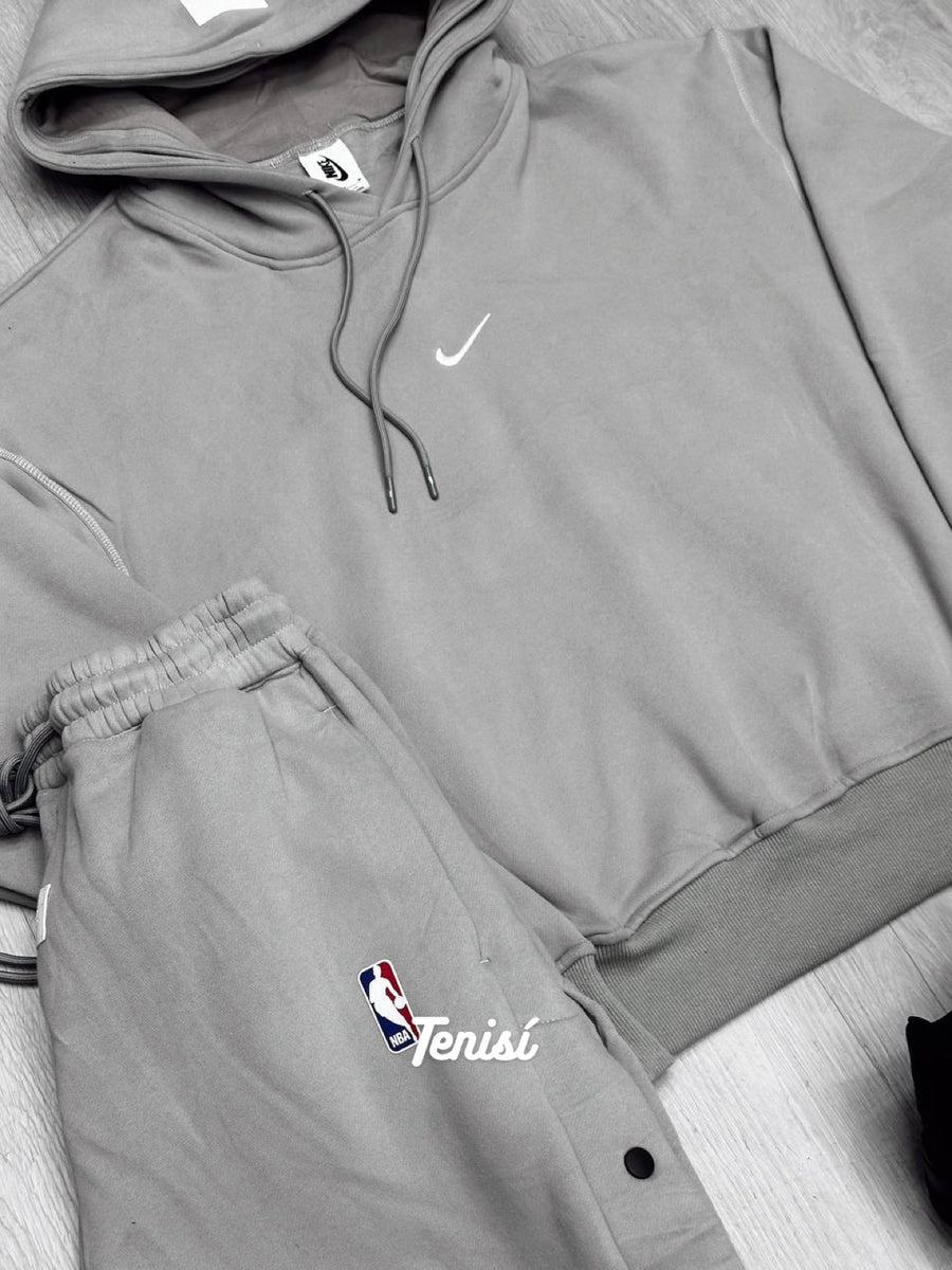 Nike NBA Conjunto Hoodie y Pantalón “Gris” — pago contra entrega en Colombia