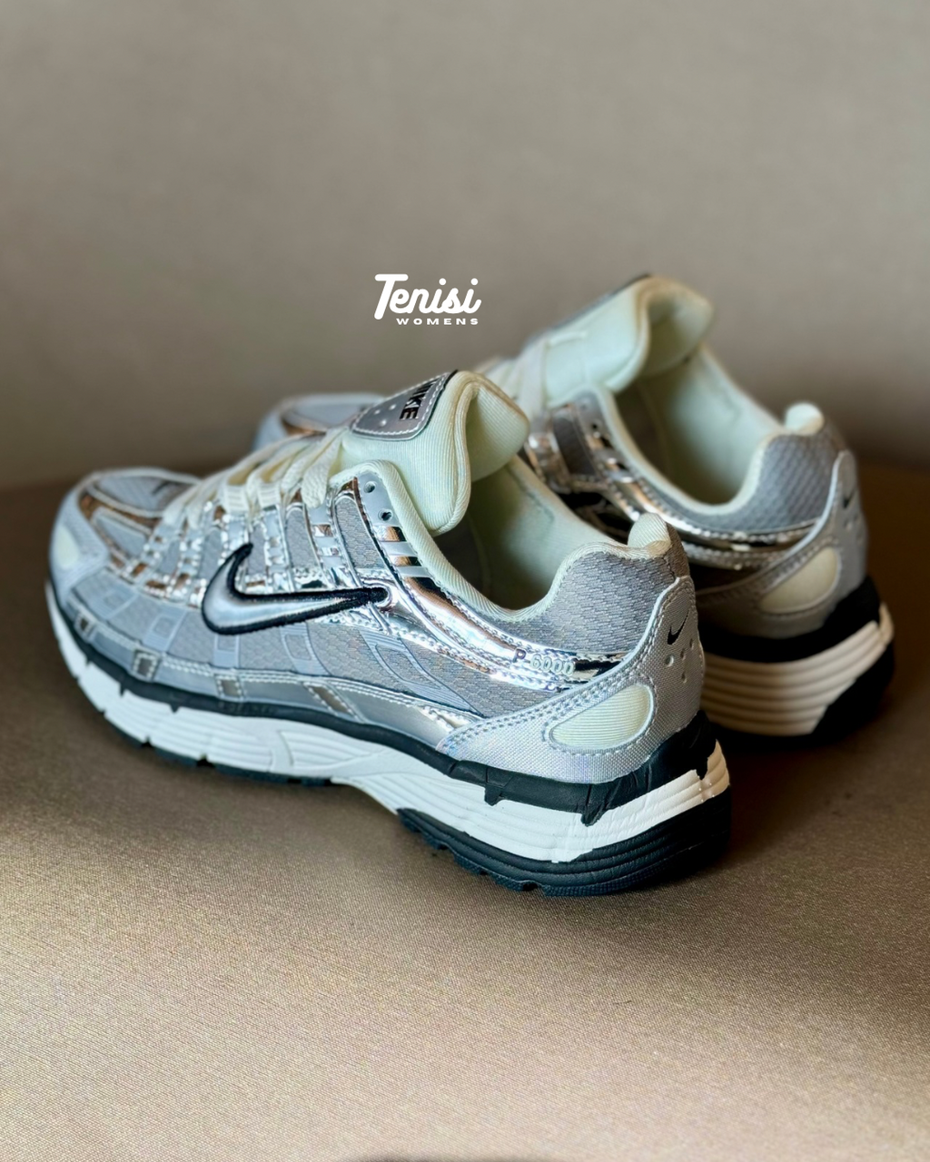 Suela y amortiguación de las Nike P-6000 Silver