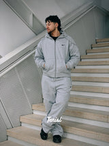 Nike Sportswear Air Max Fleece Full-Zip Hoodie y Pants “Gris” vista 2