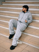 Nike Sportswear Air Max Fleece Full-Zip Hoodie y Pants “Gris” vista 3