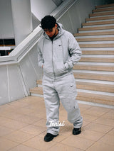 Nike Sportswear Air Max Fleece Full-Zip Hoodie y Pants “Gris” vista 7