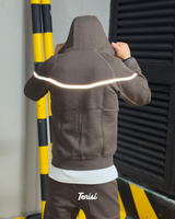 Nike Tech Fleece Tracksuit Reflective "Cafe" vista 2
