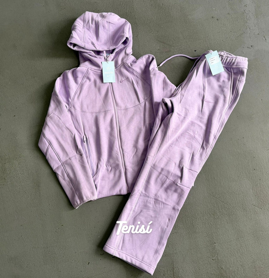 Nike Sportswear Tech Fleece Full-Zip Hoodie y Pants “Lila” — pago contra entrega en Colombia