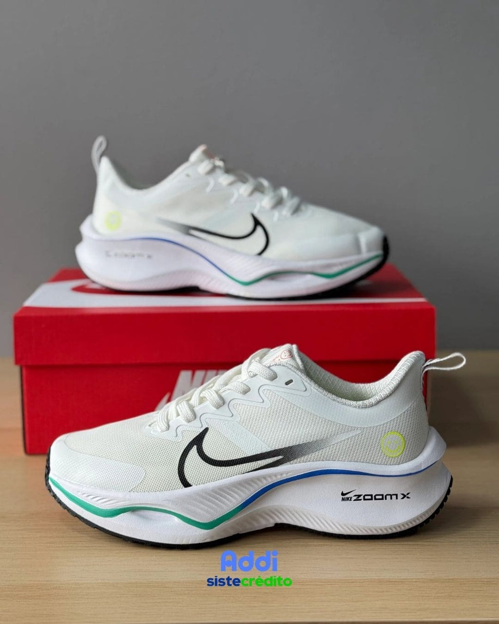 Talón trasero Nike ZoomX Blancas – pago contra entrega