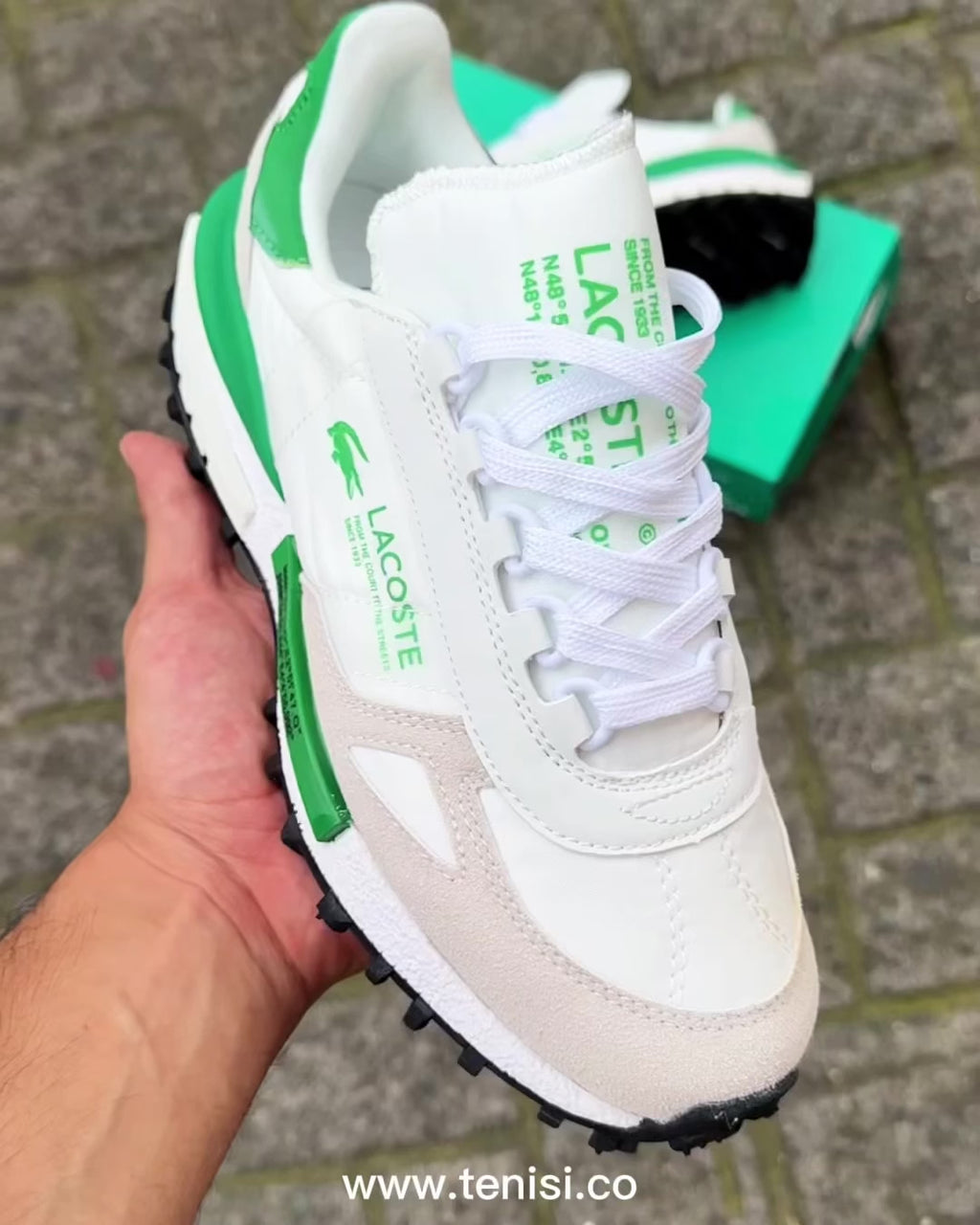 Lacoste Active “White - Green”