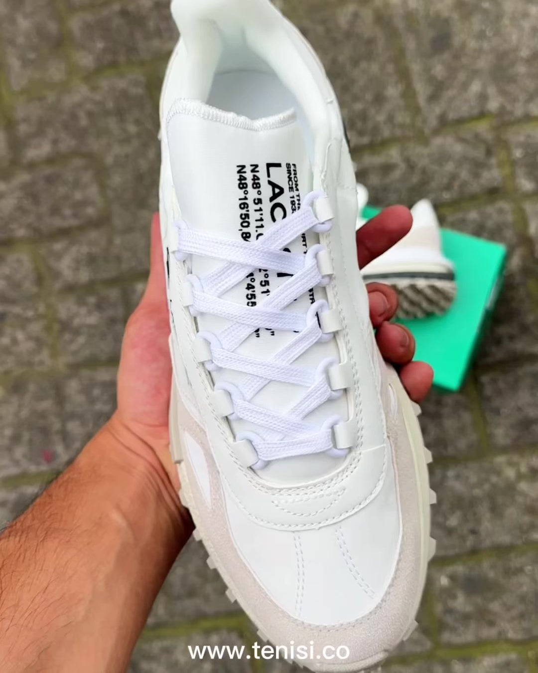 Lacoste Active “White - Grey”