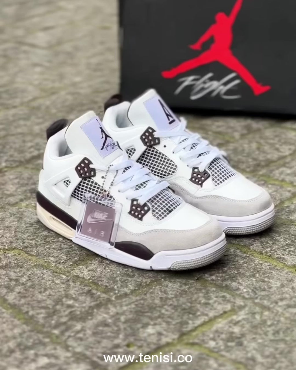 Air Jordan 4  x Ma Marine “Mocha”