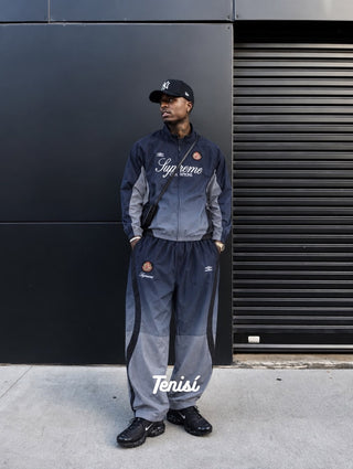 Supreme x Umbro Gradient Track Jacket y Track Pant “Azul Marino / Gris”