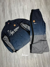 Supreme x Umbro Gradient Track Jacket y Track Pant “Azul Marino / Gris” vista 2