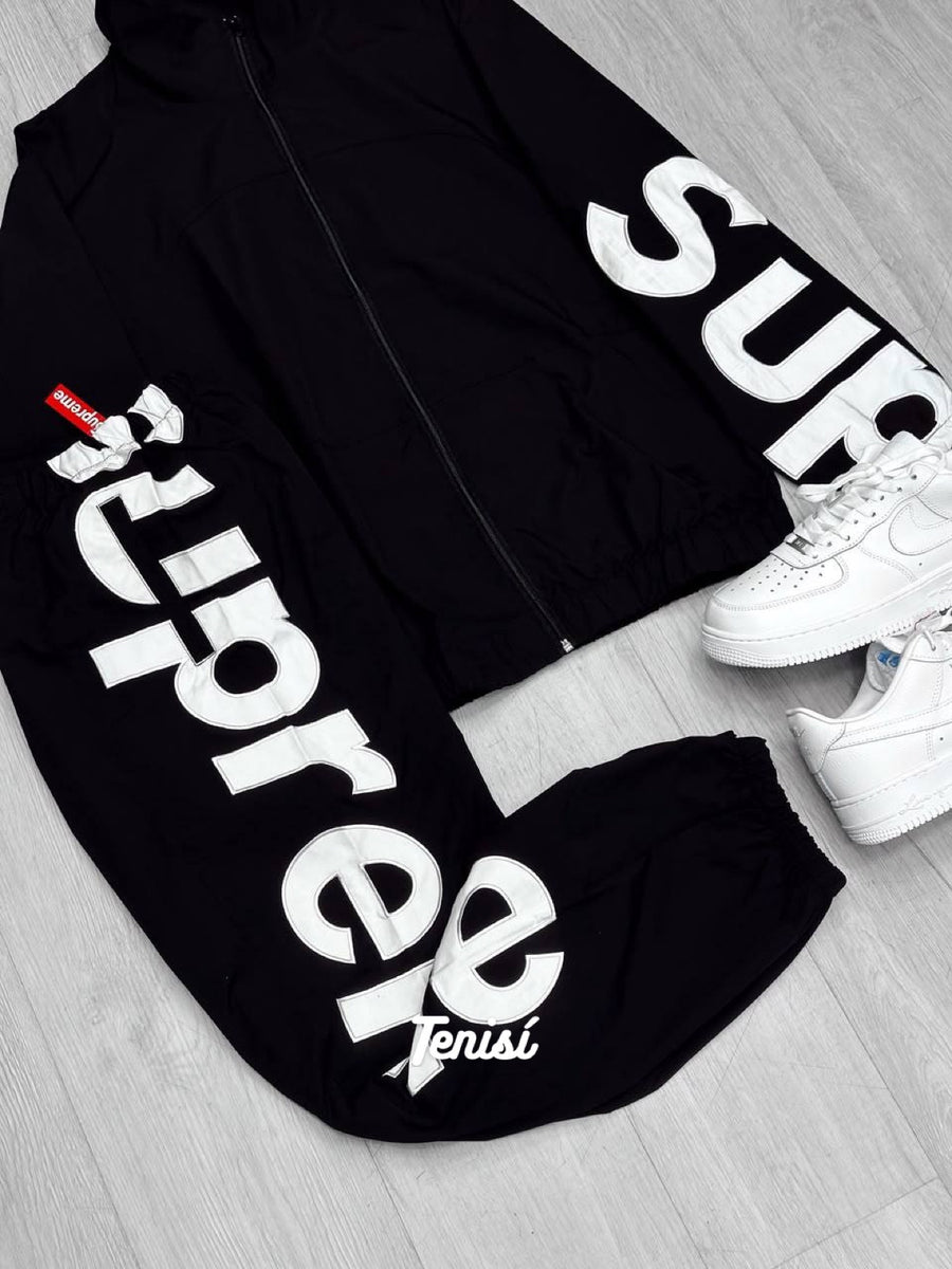 Supreme Conjunto Chaqueta y Pantalón “Negro” — pago contra entrega en Colombia