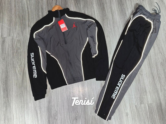 Supreme x Jordan Track Jacket y Track Pant negro foto 1 para hombre en Colombia - pago contra entrega TENISI