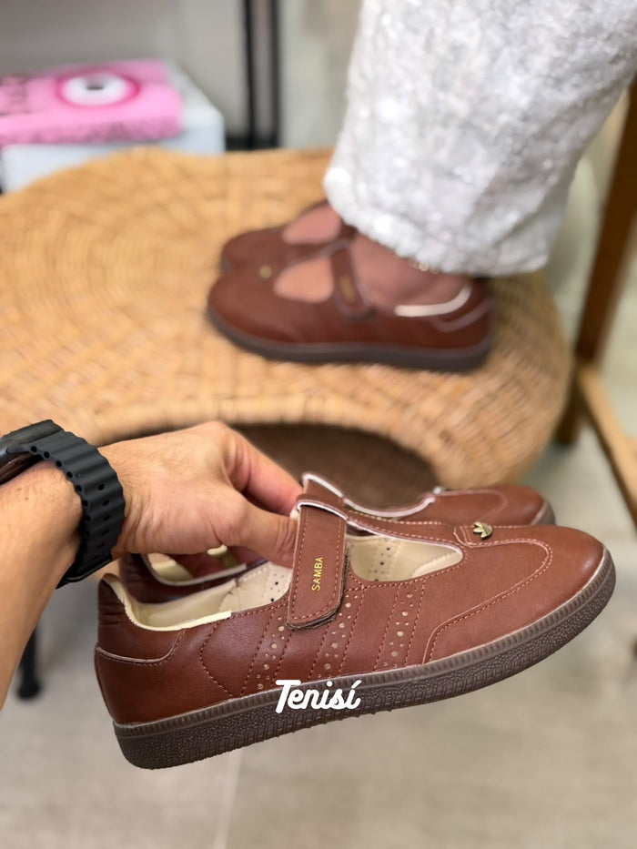 adidas Samba Jane Beige Sand Strata look 1
