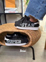 adidas Superstar “Super Star Black” vista 3