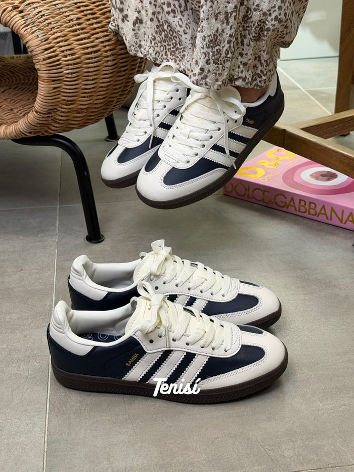 adidas Samba OG “Azul Marino” look 1