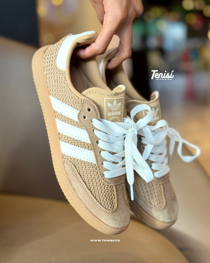 Adidas Samba “Brown Desert” en tela – Comodidad, estilo y envío gratis